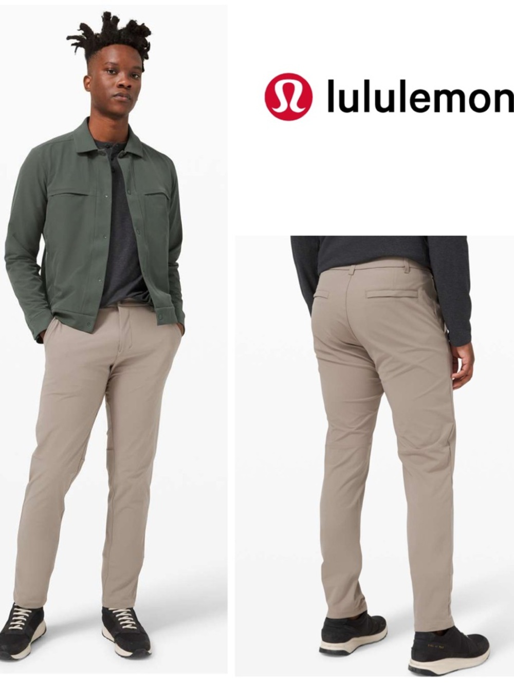 Lululemon Commission Pant Classic *Warpstreme in Carbon Dust (Tan)